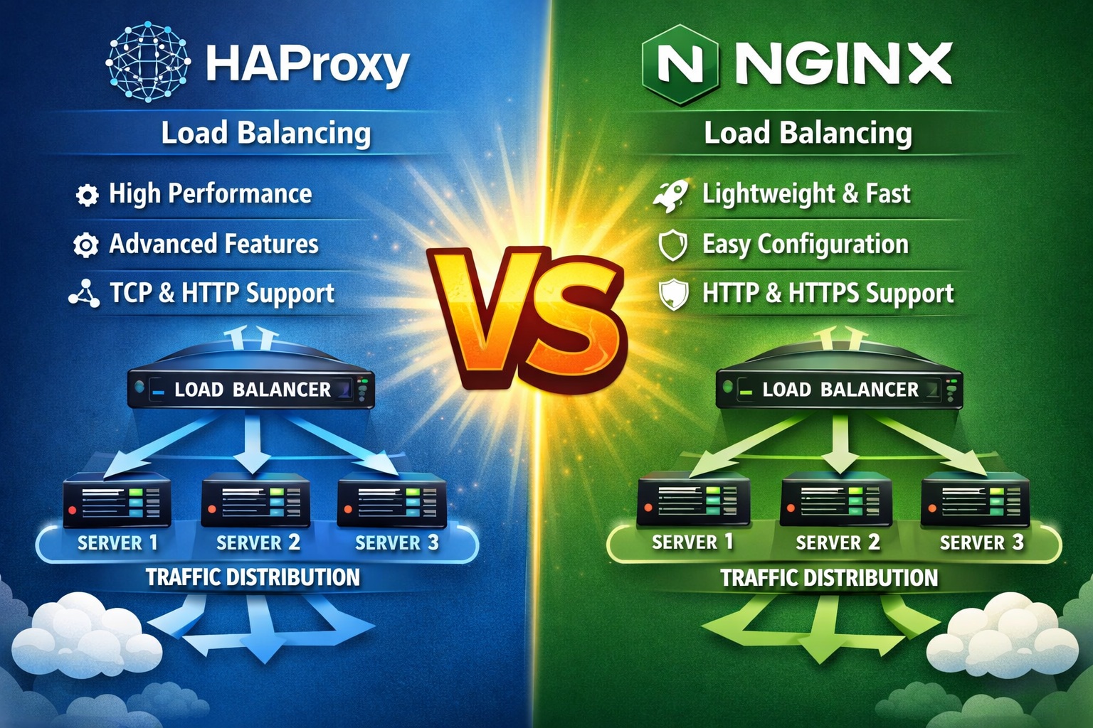 Comparison of load balancing architectures: bare metal vs Kubernetes